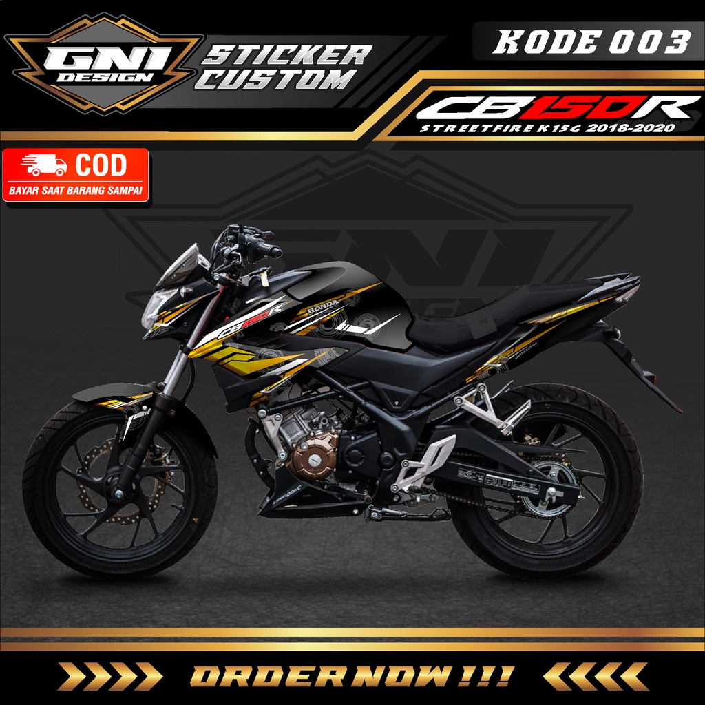 (BISA COD) Decal Sticker Full Body CB150R New 2018 2019 2020  - Dekal Stiker lis CB 150R StreetFire 