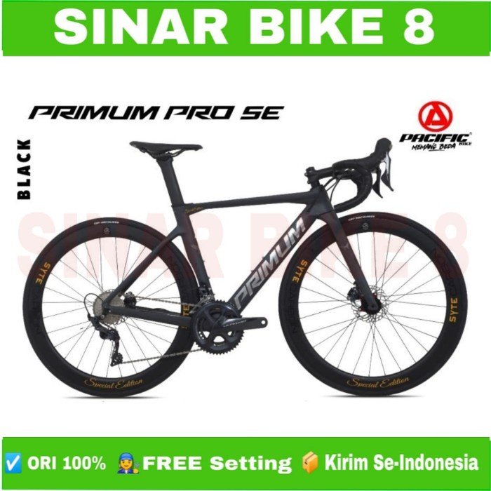 Sepeda Roadbike PACIFIC PRIMUM PRO SE 700C Carbon New 2021 Sepeda Balap