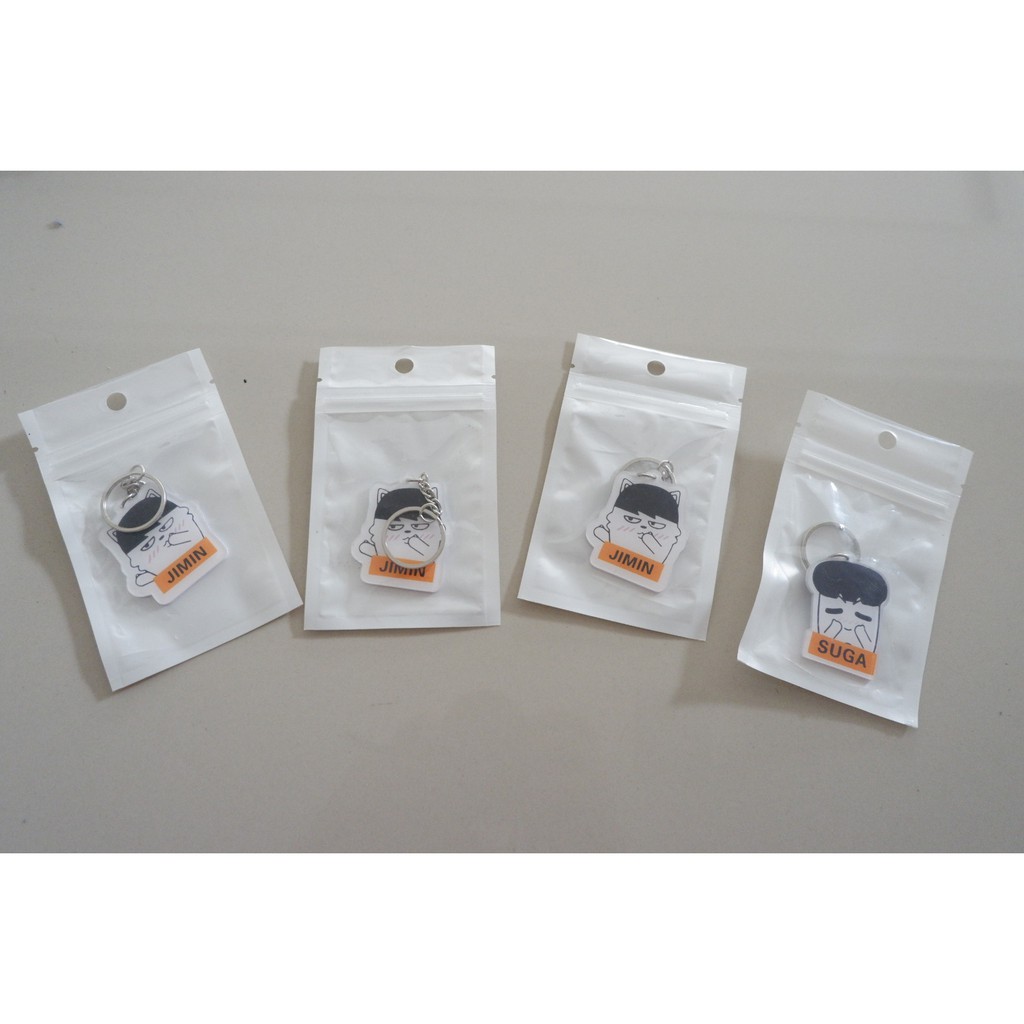 BTS HIP HOP MONSTER KEYRING / GANTUNGAN KUNCI BTS HIP HOP MONSTER