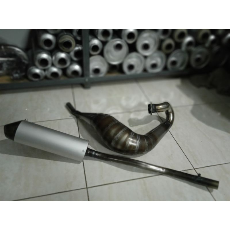 knalpot DT 100 / 125