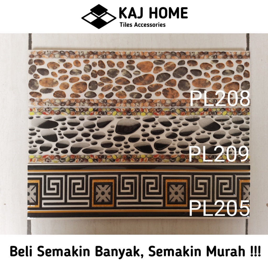 Lis Plin Granit Motif 10x40 cm Import