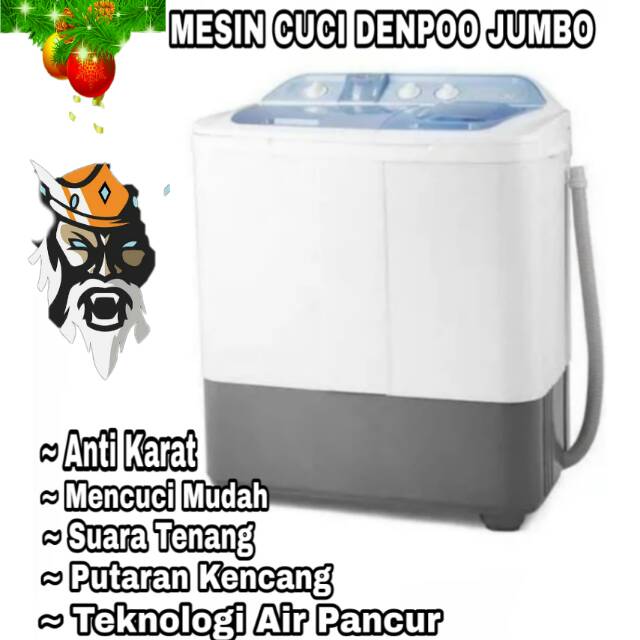 Machine World Mesin Cuci Mini Denpoo