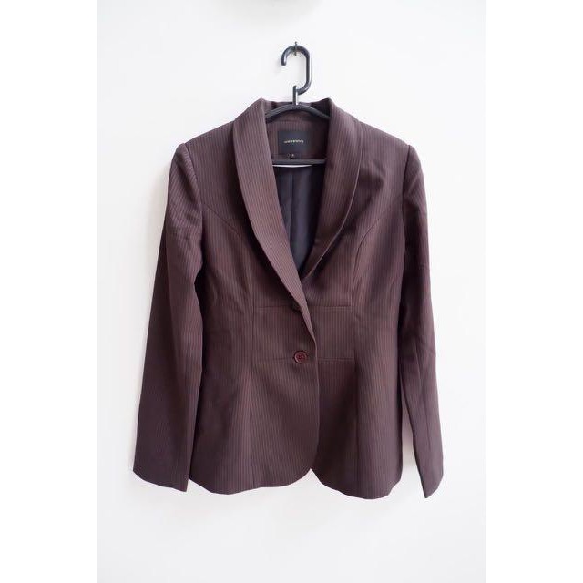 Blazer Coklat Cardinal Femme