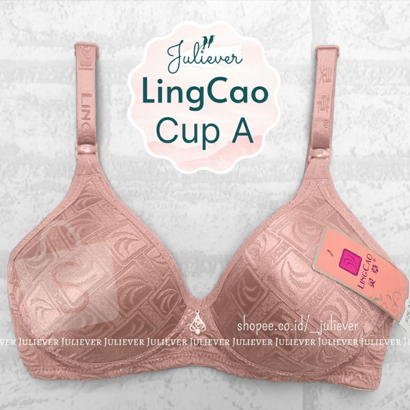 A556 Lingcao CUP KECIL | Pilih Warna | Tanpa Kawat | Bra Lingcao BH Lingcao | REALPICT❗
