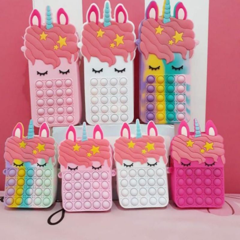 (READY) TAS POP IT RAINBOW DAN PASTEL TAS POP IT MURAH-6