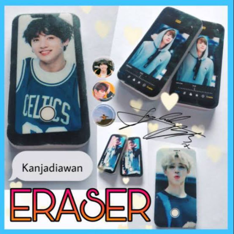

PENGHAPUS KPOP SMARTPHONE ERASER PENGHAPUS BENTUK HP
