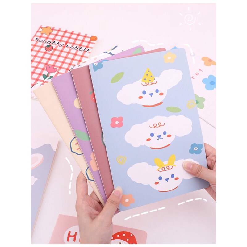 

[TKOEN72] Buku tulis bergaris A5 motiv lucu