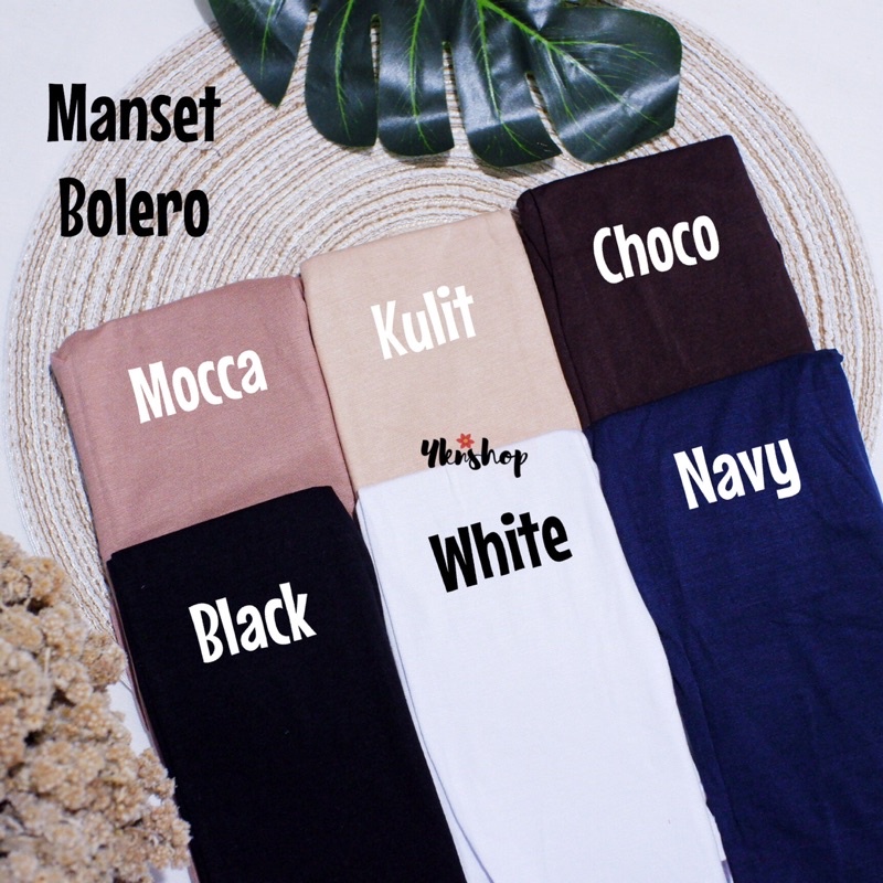 (BOLERO) Manset Sambung BOLERO bahan Rayon Super Adem