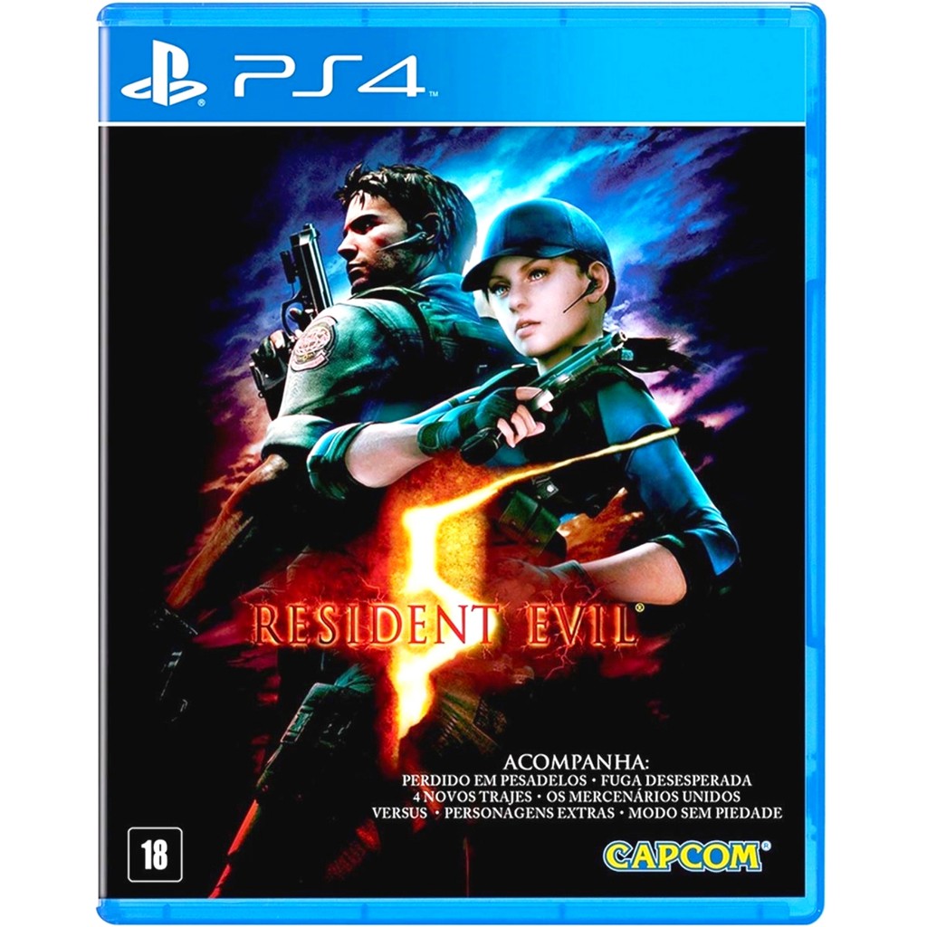 ⭐ RESIDENT EVIL™ 5 ⭐ for PS4™ & PS5™| kaset bd cd game ps4 ps5 ps playstation 4 5 resident evil the 