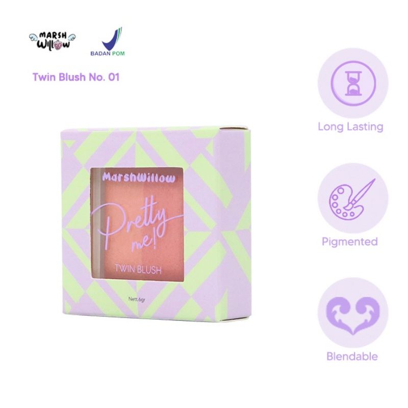 MARSHWILLOW PRETTY ME TWIN BLUSH 6 GR @MJ