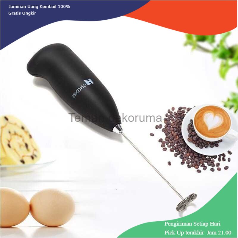 TD - PR1 Hongxin Mixer Pembuih Kopi Susu Elektrik Milk Frother Foamer - MS-344