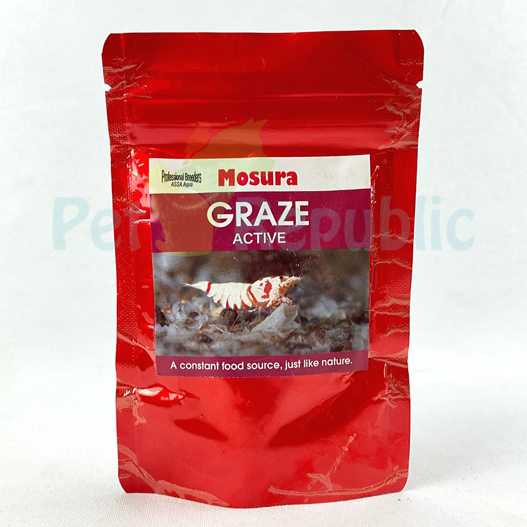 

MOSURA Makanan Udang Hias GRAZE Active Snowflake Food Source 25gr