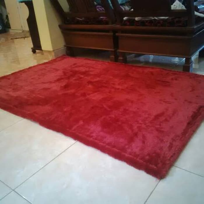 karpet bulu lapis busa