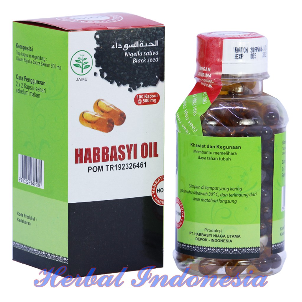 Habbasyi Oil Minyak Habbatusauda isi 100 | Habatusauda | Jintan Hitam