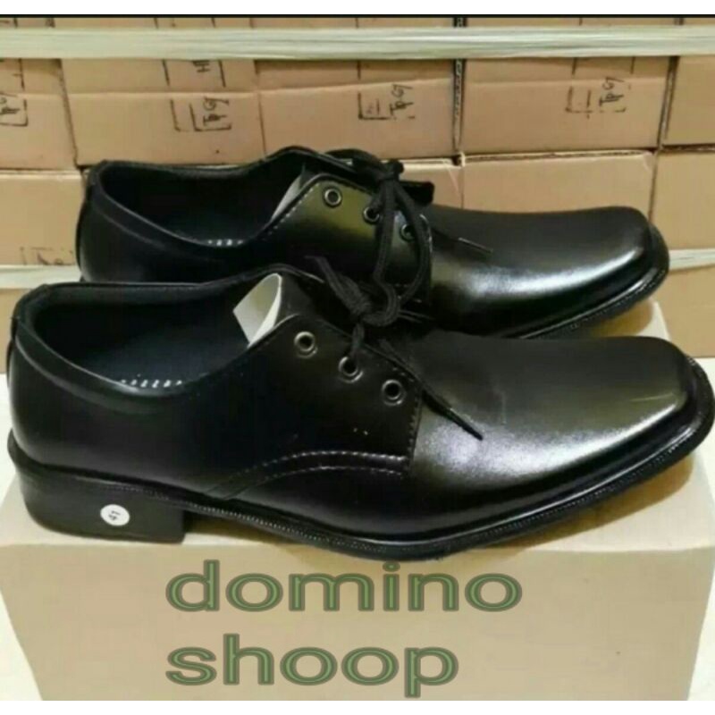 Sepatu Pantofel Pria Pantofel Hitam Pria Sepatu Pantopel Fantofel Kerja Kantor Kulit Pria