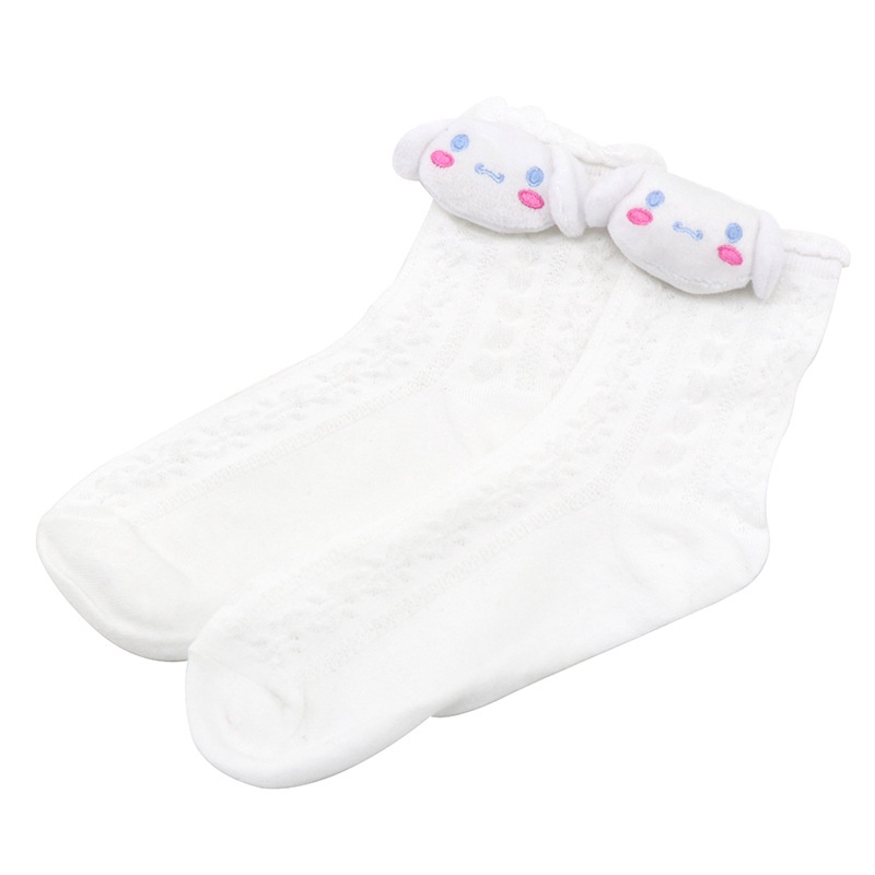 KK-11 kaos kaki kitty kuromi cinamon lolita japan sock wanita tenbal cotton