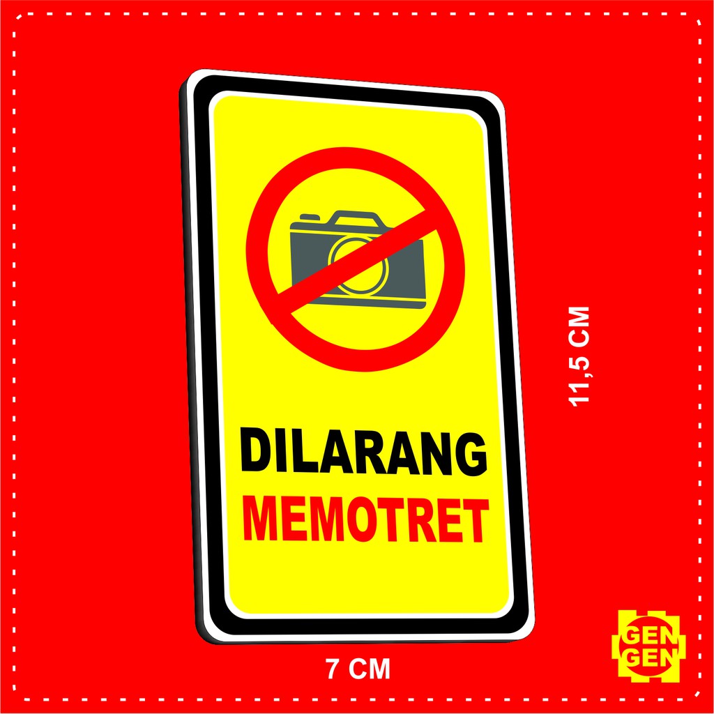 

DILARANG MEMOTRET - KARET 2MM