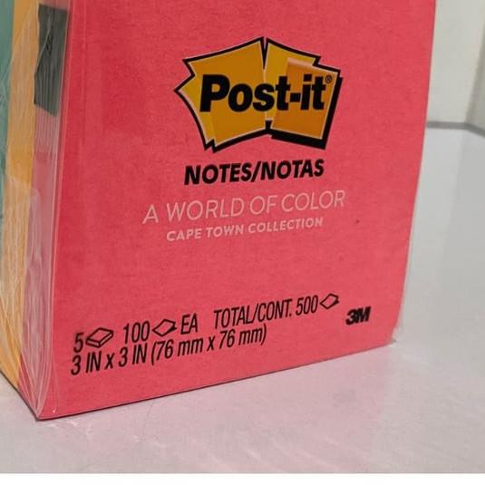 

☃ Sticky Note Post it 3M 654 Warna 76 x 76mm (654PK) Ω