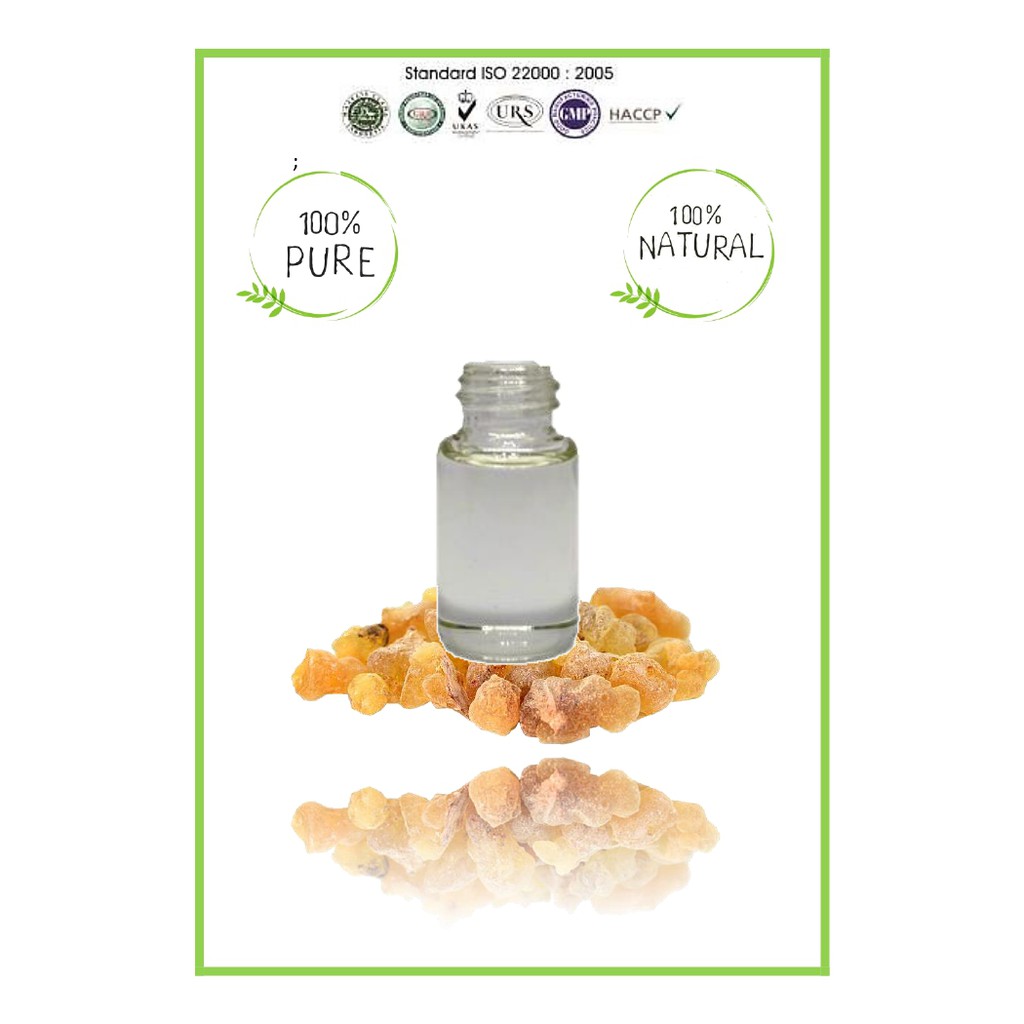 Pure Frankincense Essential Oil 30ml / Minyak Atsiri Esensial Kemenyan Boswellia Asli Murni