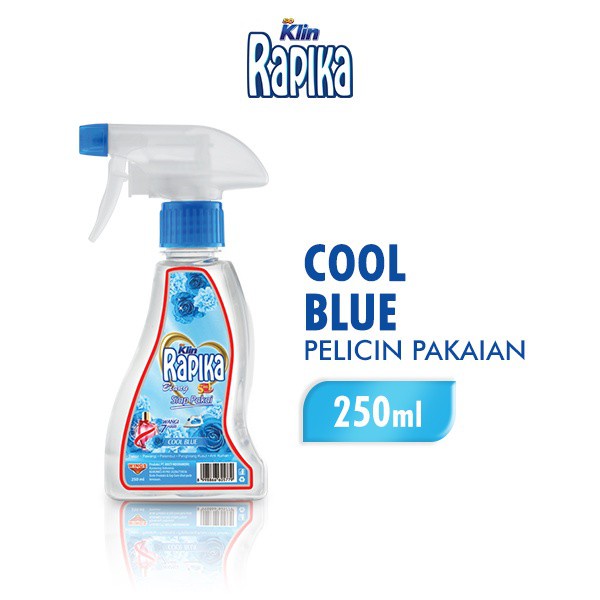 Rapika Biang Pewangi Pakaian Biru Luxury Blue Botol 250 ml