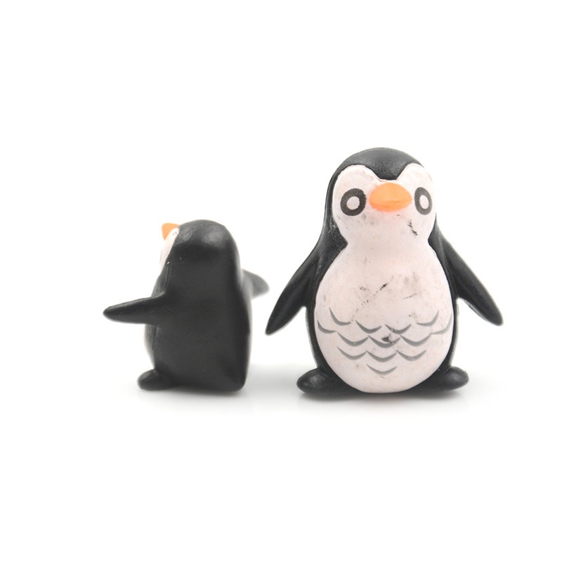 5pcs / set Miniatur Penguin DIY Untuk Dekorasi Rumah Boneka
