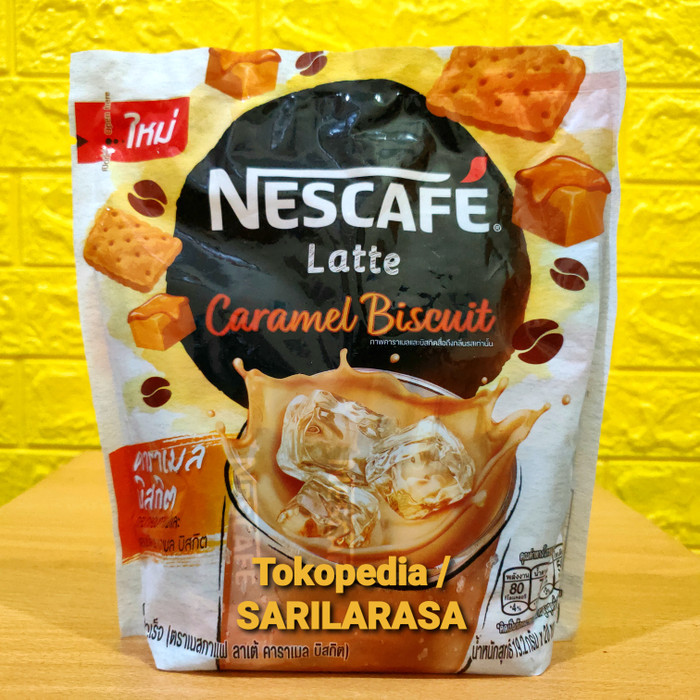 

MURAH Kekinian Banget!! Nescafe Latte Caramel Biscuit