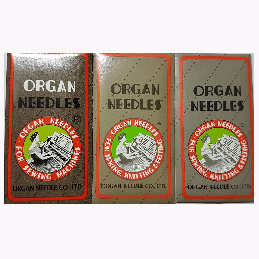 Paket Jarum Organ HAx1 no.#9 #13 #16 - kemasan lama isi 10pcs per bungkus