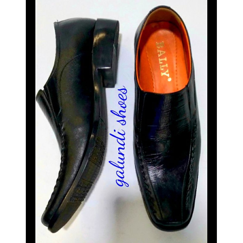 COD-Sepatu Pantopel Formal Pria Kulit Asli