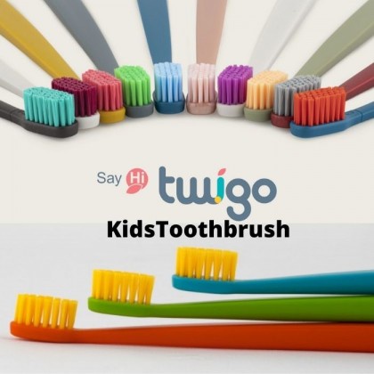 Flipper Twigo Kids Toothbrush 2 in 1 Sikat Gigi Anak Balita