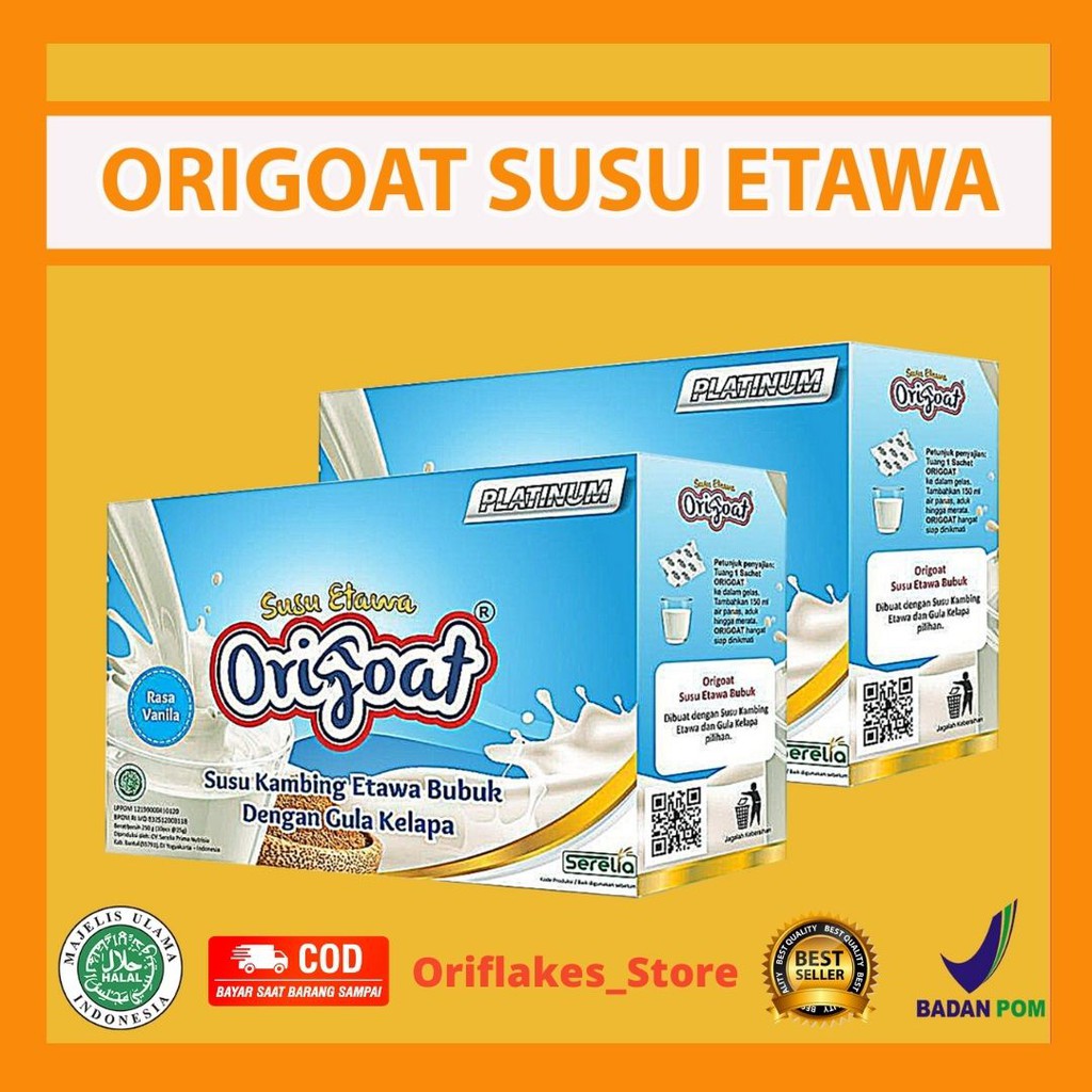 

Origoat Vanilla Susu Etawa Premium