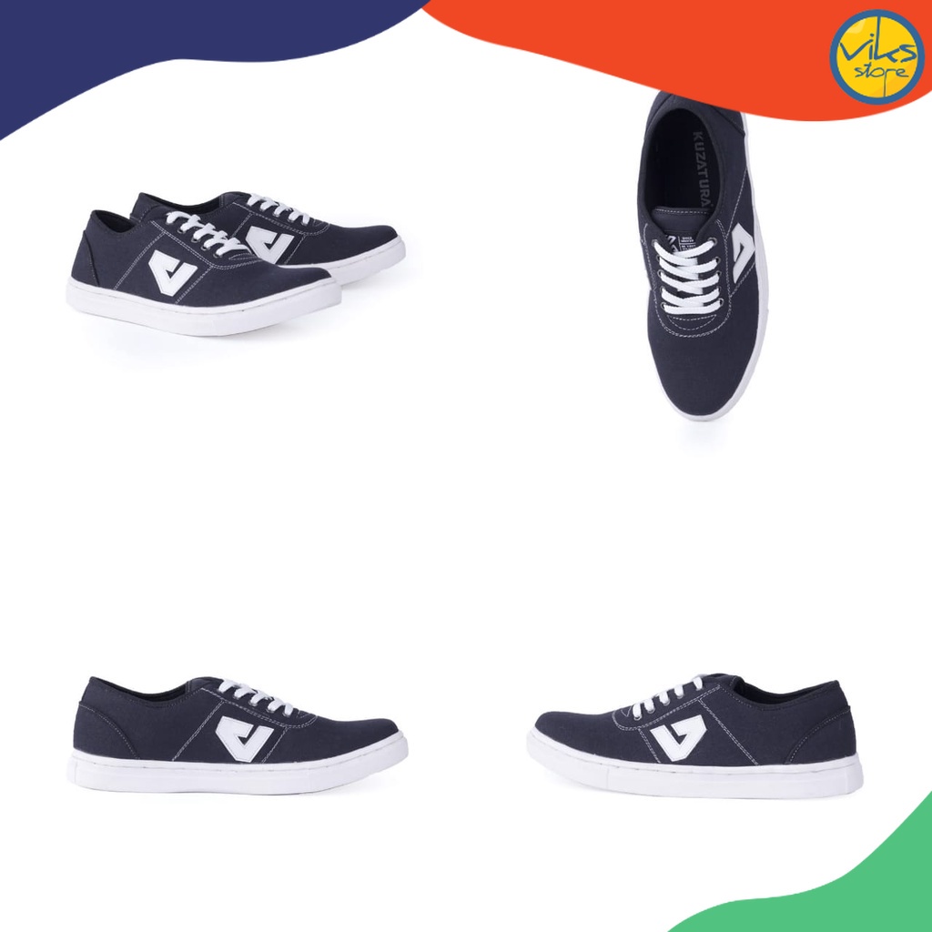 Sepatu Sneakers Casual Pria Wanita  Sepatu Kasual Formal Sport Santai Tali Warna Hitam Fashion Alas Kaki Pria Wanita Laki Laki Cowok Cewek Kuzatura Kanvas Original