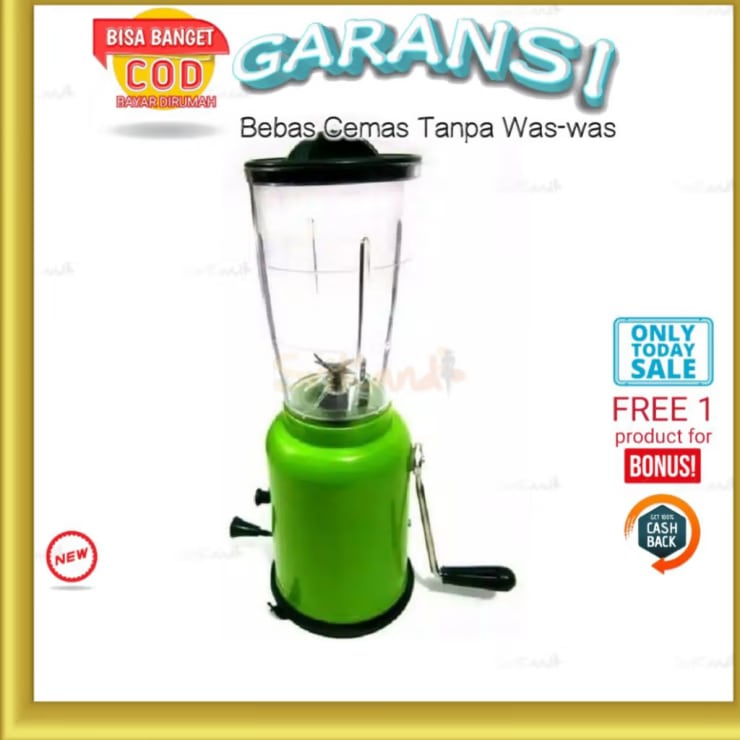 Grinder Blender Destec Tanpa Listrik Manual Mesin Serut Es Batu Kuat