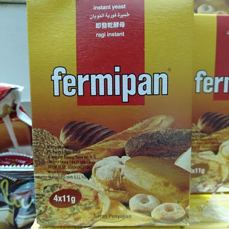 

fermipan saft instan 4x11g