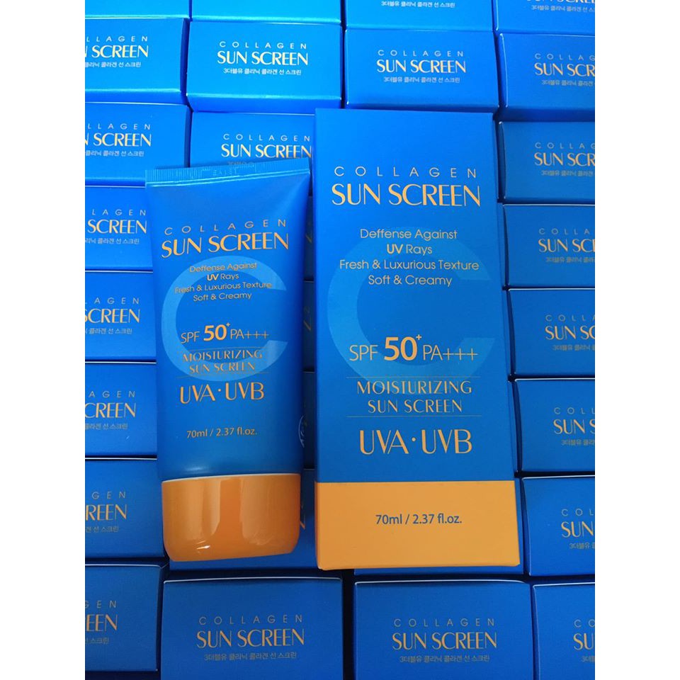 3W CLINIC Collagen SUN SCREEN SPF 50+ PA+++ 70ml