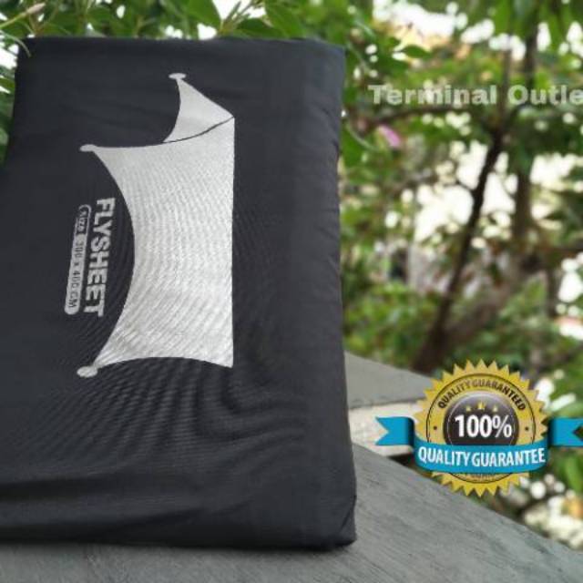 

Fly Sheet tenda 4 x 3 meter waterproof outdoor camping murah tebal cod flysheet trap tent