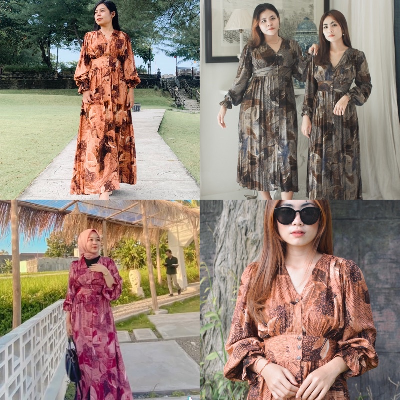 ASD PROJECT || GRACIA SUMMER DRESS || DRESS WANITA