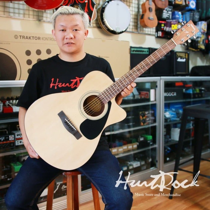 PROMO gitar akustik yamaha FS100 natural original