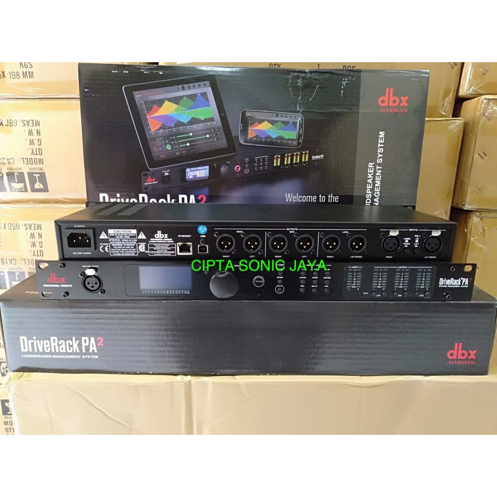 Digital Speaker Management DBX PA 2 DriveRack PA2 . PASTI BISA KONEK ANDROID GRADE A