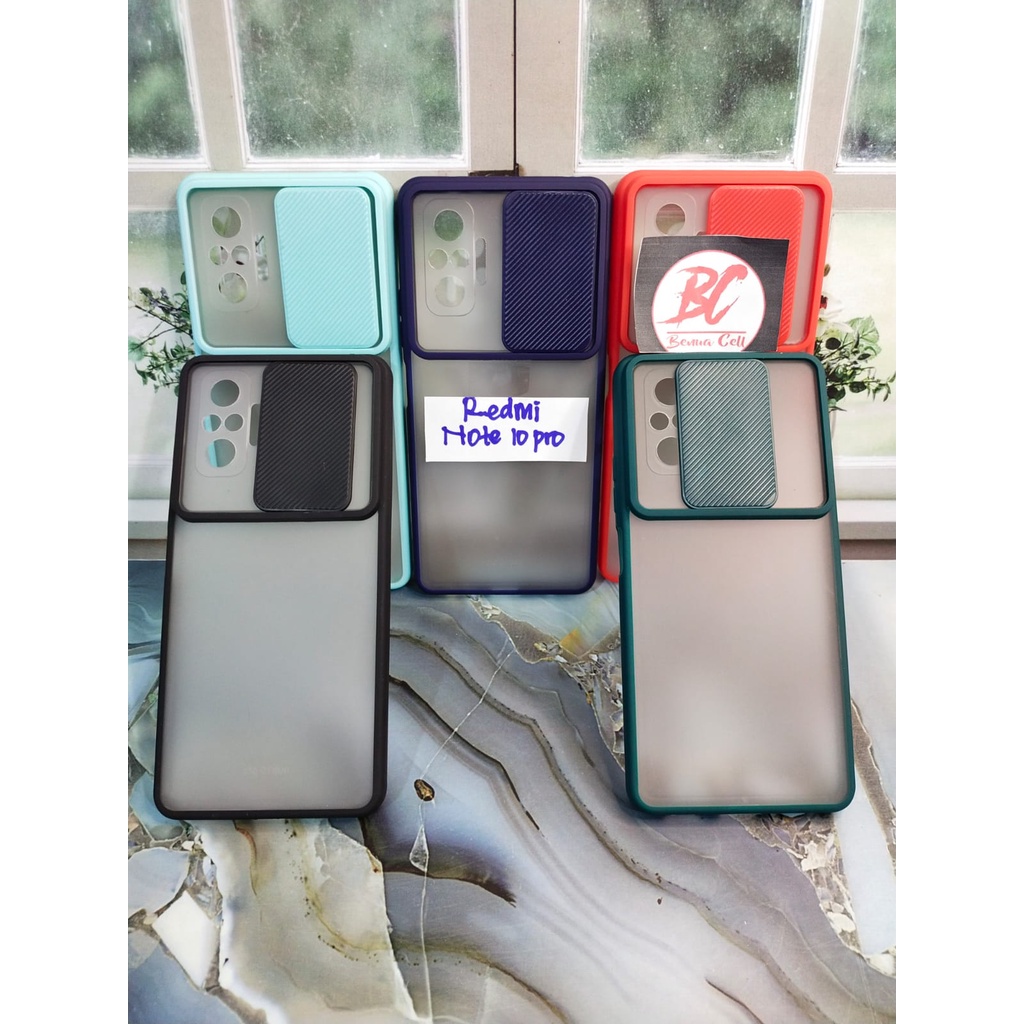 XIAOMI REDMI NOTE 8 PRO, REDMI NOTE 10 PRO - CASE SLIDE PROTECTION CAMERA CASE SLIDING KAMERA XIAOMI - BC