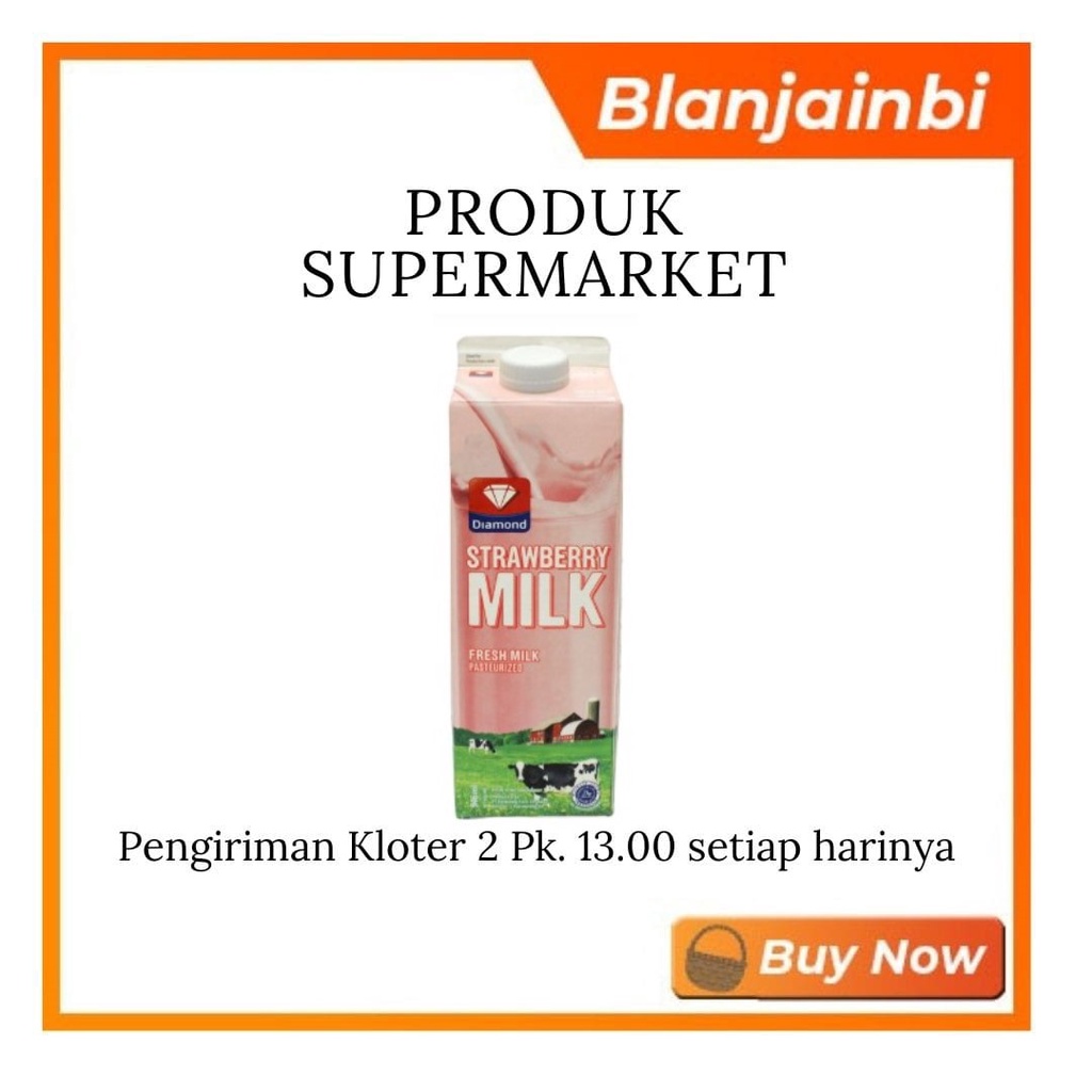 

Diamond Fresh Milk Strawberry Bandung Area