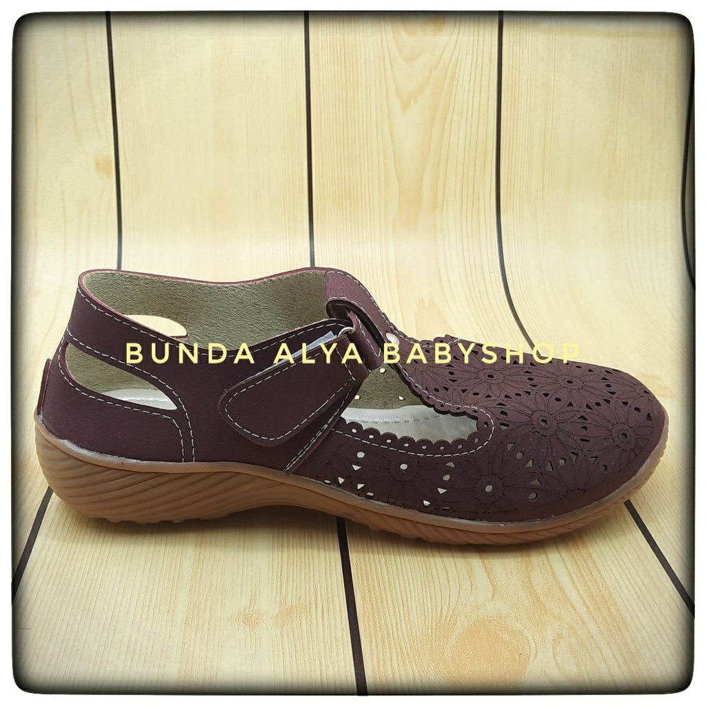 Sepatu Kerja Wanita MARUN Size 37 - 40 - Sepatu Cewek Formal Semi Formal - Sepatu Perempuan Casual