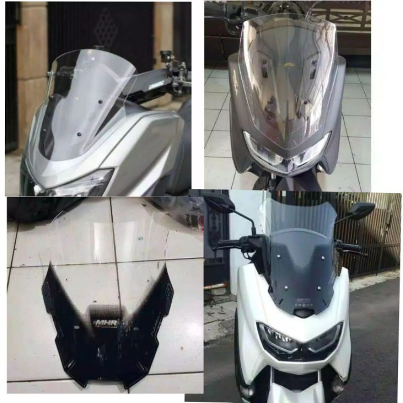 Visor Nmax Old Nmax New 155 Bening Standar Visor Nmax Windshield Yamaha Nmax Nmax Indonesia