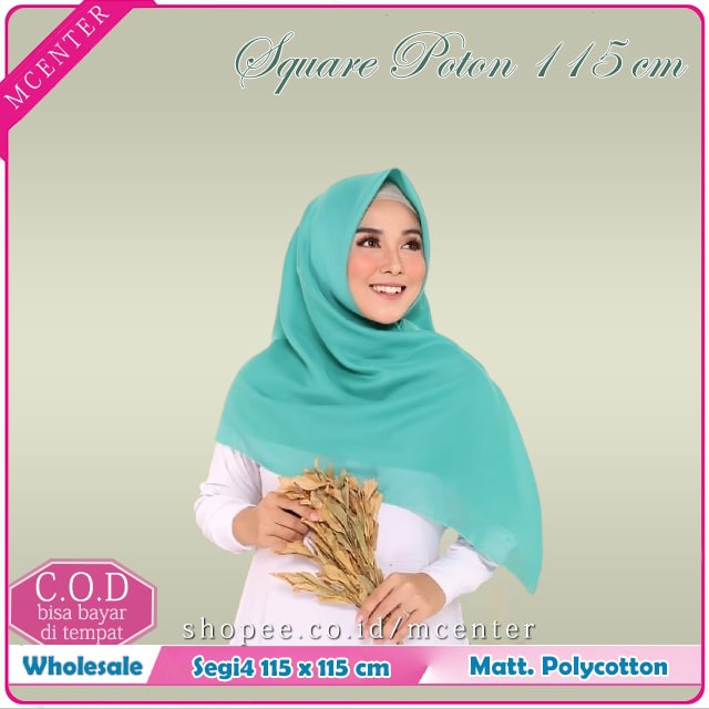 Bella Square New &quot;warna part 1&quot; || hijab segiempat Fine Chifon