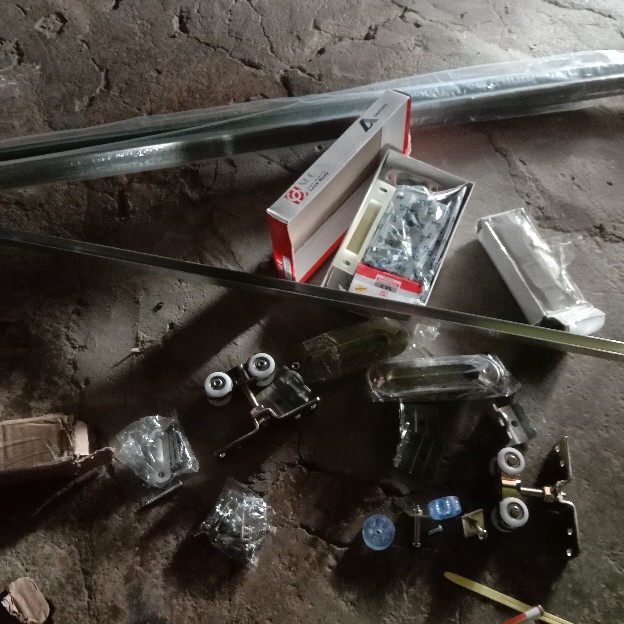 Set Body Kunci Mortise Sliding Pintu Kayu Dengan Silinder Kunci