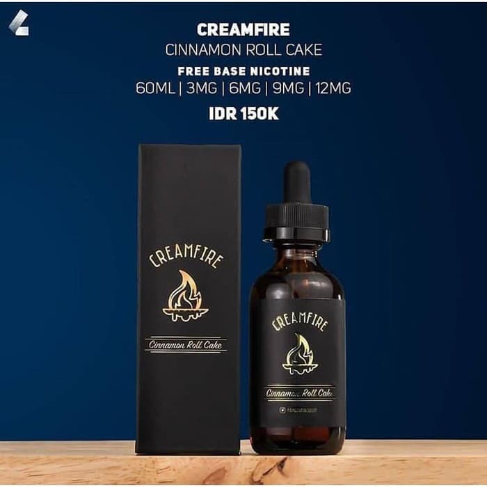 Liquid Cream Fire Series 60ML 3&amp;6Mg by Hangover berpita cukai