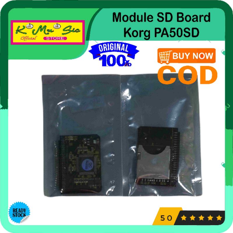 Sparepart Keyboard Module SD board Korg PA50SD rusak pembaca SDcard