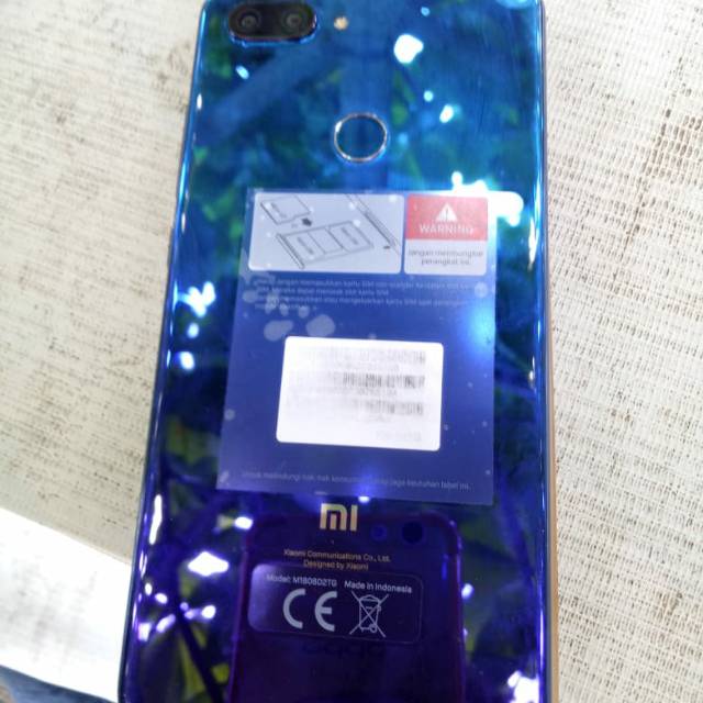 Xiaomi mi 8 lite ram 4/64 ..fulset.. No minus