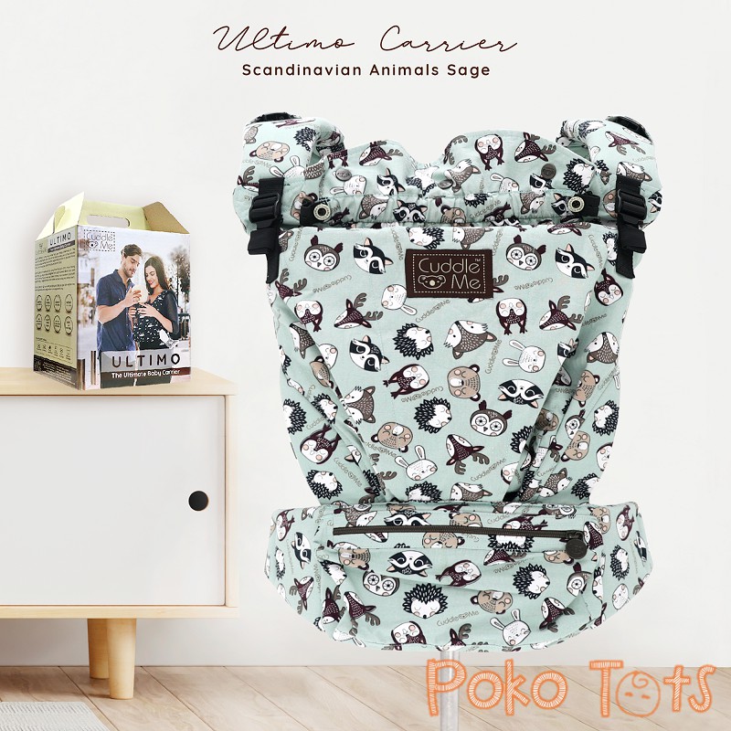 [BONUS EXTRA] Cuddleme Ultimo Baby Carrier Cuddle Me Gendongan Depan Ransel Hipseat Bayi SSC M-Shape M shape Newborn Hadap Depan