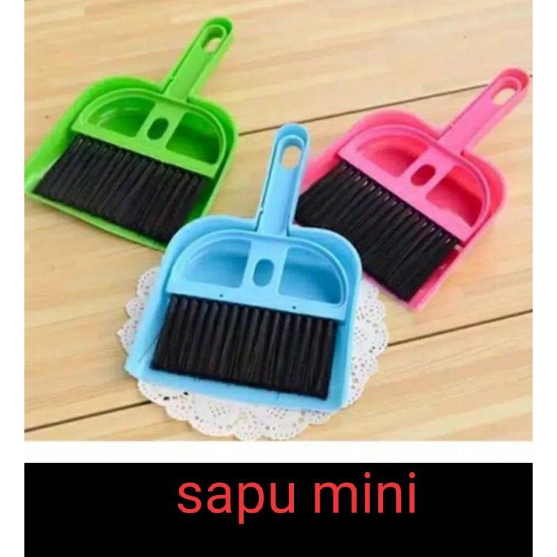 sapu set pengki mini