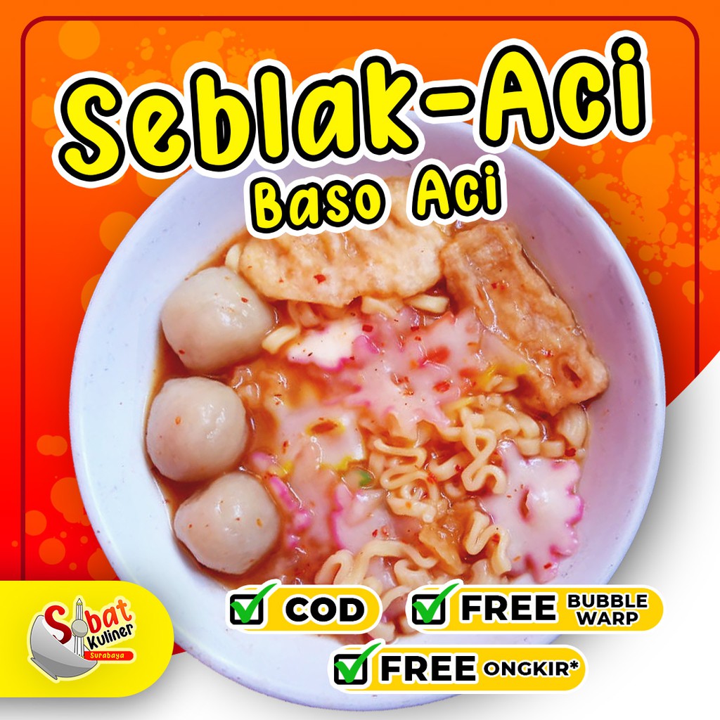 

SEBLAK INSTAN VARIAN BASO ACI